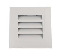 Griglia fissa in alluminio per raffreddamento e ventilazione mansarda 400x400mm