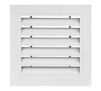 Griglia fissa in alluminio per raffreddamento e ventilazione mansarda 400x400mm