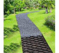 Griglia flessibile da 2 pollici ad alta geogriglia per vialetti da giardino, stabilizzatore per suolo/ghiaia, 1 x 10 m, soluzione paesaggistica durevole per una facile costruzione di percorsi