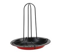 Griglia for alette di pollo e coscia di manzo BBQ, 14 scomparti, in acciaio inox, supporto for affumicatore, forno, supporto for arrostire, costine di maiale arrosto(B)