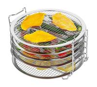 Griglia for essiccatore, griglia compatibile con Ninja Foodi accessori, pentola a pressione e friggitrice ad aria - Acciaio inossidabile