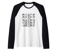Griglia Fotografica Ufficiale The Kooks Maglia con Maniche Raglan