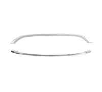 Griglia frontale 2 Pezzi Per BMW Per MINI R55 R56 R57 R58 R59 Nero Lucido/Cromato Auto Paraurti Anteriore Griglia Inferiore Modanatura Kit Striscia Copertura Paraurti Griglia
