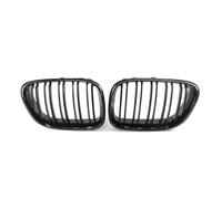 Griglia frontale Per BMW Per X5 E53 1998 1999 2000 2001 2002 2003 Gloss Nero Doppia Linea Stile Racing Anteriore Superiore Griglie Sport Grill Accessori Paraurti Griglia