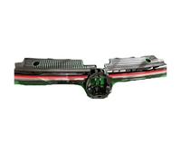 Griglia frontale Per VW Per Golf 8 MK8 Griglia Centrale Anteriore Cofano Radiatore ABS Superiore Striscia Luminosa LED Auto Paraurti Griglia