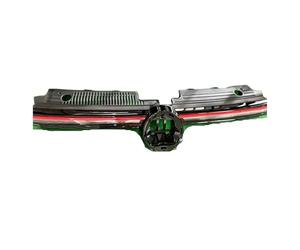 Griglia frontale Per VW Per Golf 8 MK8 Griglia Centrale Anteriore Cofano Radiatore ABS Superiore Striscia Luminosa LED Auto Paraurti Griglia