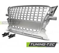 Griglia Frontale Sportiva Tuning Q5 2008-2012 Argento Satinato S-LINE STYLE
