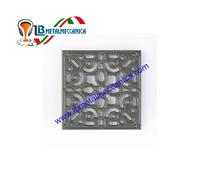 Griglia,Ghisa,areazione,ventilazione,Fondaci,Cantine 15x15 Cm LB-GA150150A