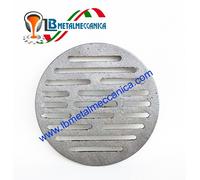 Griglia,ghisa,camino,stufa,legna,areazione,cenere D.20,5 cm LB-GCT205