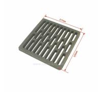 GRIGLIA GHISA DEVILLE 45915 PER INSERTI E FOCOLARI - RICAMBIO ORIGINALE DEVILLE