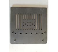 GRIGLIA GHISA FOCOLARE TERMOCAMINO A LEGNA NORDICA cod 6039001 -355x355 mm