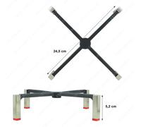 GRIGLIA GHISA NERA A CROCE BRUCIATORE ULTRARAPIDO PVA140 694091519