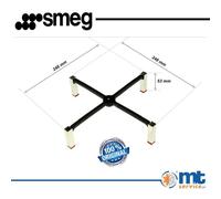 GRIGLIA GHISA TRIPLA CORONA SMEG ORIGINALE 694091519