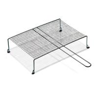 Griglia Graticola quadrettata con piedi 60×40 cm per barbecue