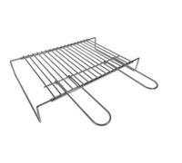 Griglia Graticole cromata estensibile media per caminetto barbeque