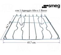 Griglia in Acciaio Cucina Smeg White Westinghouse 4 fuochi cm 44,7 x 45,7