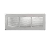 Griglia in acciaio inox 36x14 cm con rete e pellicola protettiva