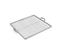 Griglia in Acciaio Inox 58x58 cm, Spessore 4mm, per Braciere da 80 e 70x70 cm - Cook King - Artigianale di Alta Qualità, Made in Europe