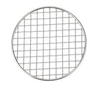 Griglia in acciaio inox per barbecue in rete per esterni e interni, tra cui carne, frutti di mare e preparazione di verdure (150 mm)