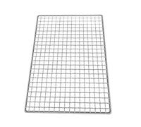 Griglia in Filo di Ferro Barbecue Riutilizzabile in Rete Antiaderente(30x40cm)