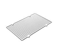 Griglia in filo di ferro, vassoio raffreddamento for torte, cibo, cucina, acciaio inossidabile, for pizza, pane, barbecue, biscotti, porta, scaffale, utensili Per Grigliare Carne(40.5x25.5cm)