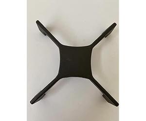 GRIGLIA IN GHISA 1 FUOCO MEDIO SEMIRAPIDO (COMPLETA DI 4 GOMMINI) COMPATIBILI CON ARISTON ORIGINALE C00095133 GRG640 (MADE IN ITALY) Misure 234 x 234 altezza 50 mm