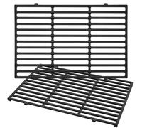 Griglia in Ghisa 7638 44 x 58cm per Barbecue, Griglia Cottura per Weber Spirit E-310 Classic, Spirit I & II E/S-310 320 330, SmokeFire EX4 EX6 Griglie di Cottura per Griglia Weber Spirit, Set da 2