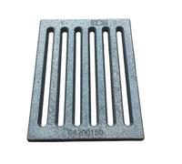Griglia in Ghisa Caduta Cenere per Camini, Stufe a Legna e Focolari - 20x15 cm - Cod. GA200150 Rettangolare per Aerazione e Raccolta Cenere