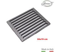 Griglia in ghisa per camino stufa barbecue fondello per cenere in diverse misure