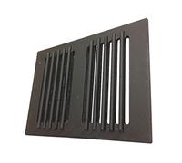 GRIGLIA IN GHISA PER STUFE A PELLET E CAMINI 31,8x24,8cm CLAM