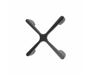 griglia in ghisa ruvida no originale compatibile con REX ZANUSSI 21 CM X 15 CM MISURA DAL BASSO COMPLETA DI GOMMINI