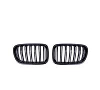 Griglia In Rete Auto Per X3 Per F25 2010 2011 2012 2013 Doppia Linea Paraurti Anteriore Rene Griglie Griglie Radiatore Sportive(Gloss Black)