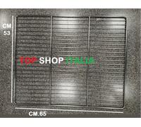 GRIGLIA IN TONDINO ACCIAIO INOX CM.65x53 GN 2/1 PROFESSIONALE RISTORANTE 4 2025