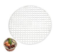 Griglia inossidabile - cucina rotonda griglia, griglia di cottura da stufa | Cottura di raffreddamento multiuso supporto per cottura per esterno e portatile per la fossa di fuoco bbq cibo per pizza ar