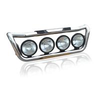 Griglia Luce Barra,D + 22.9cm Punti + Passo Pad Per Renault Premium Acciaio Inox