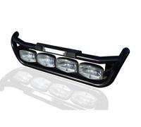 Griglia Luce Barra Tipo C + Jumbo Punti + Piattaforma a Gradino + Lato LED Per