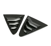 Griglia lunotto Posteriore Adesivo per la Copertura del finestrino Laterale Posteriore dell'auto, Adatto per Toyota Corolla Sedan 2019-2023 Spoiler Posteriori Auto(Carbon)