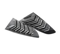 Griglia lunotto Posteriore Adesivo per la Copertura del finestrino Laterale Posteriore dell'auto, Adatto per Ford Mustang 2015-2020 Spoiler Posteriori Auto(Carbon)