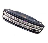 GRIGLIA MASCHERA MASCHERINA NERA LUCIDA/ARGENTO PER LAND ROVER DISCOVERY 2016-