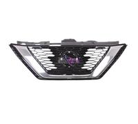 GRIGLIA MASCHERA MASCHERINA NERA LUCIDA PER NISSAN QASHQAI ACENTA, VISA 18>21