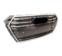 GRIGLIA MASCHERA MASCHERINA RADIATORE C/SEN. NERA C/CORN.CROM. PER AUDI A4 15>18