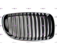 GRIGLIA MASCHERA RADIATORE DX CROMATA/NERA BMW SERIE 1 E87/E81 LCI 2007-2011