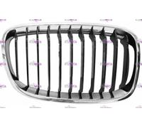 GRIGLIA MASCHERA RADIATORE DX NERA C/CORNICE CROM. BMW SERIE 1 F20/F21 2011-2015