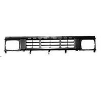 GRIGLIA MASCHERA RADIATORE NERA ARGENTO NISSAN KING CAB 1986-1992