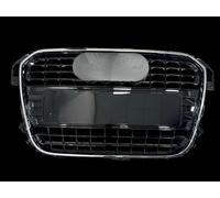 GRIGLIA MASCHERINA RADIATORE NERA LUCIDA-CROMATA PER AUDI A1 2010>