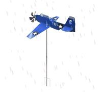 Griglia meteorologica blu in ferro resistente alle intemperie, decorazione per cortile e giardino, per giardino, prato, cortile, balcone, fattoria, casa di campagna