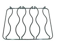 GRIGLIA NERA CUCINA GAS ADATTA BOMPANI BOREAL 3 / 4 FUOCHI CM 41,8 x 34,7 P 0463