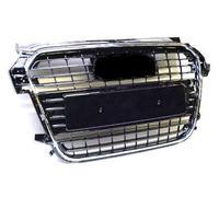 GRIGLIA NERA LUCIDA C/CORNICE CROMATA PER AUDI A1 2010