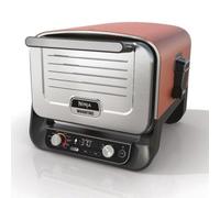 Griglia Ninja OO101EU Elettrica e Carbone 2400W 8 Programmi 370°C Nera/Rossa