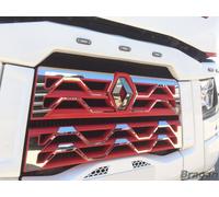 Griglia Orlo Set Per Renault T Range Inferiore Superiore Anteriore Camion